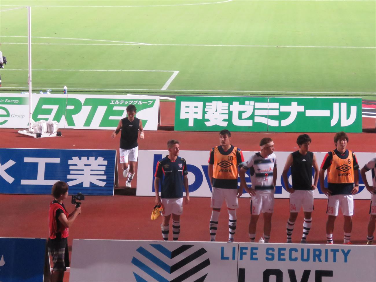 [甲府戦2015A]最後の挨拶で羽生さん待ち